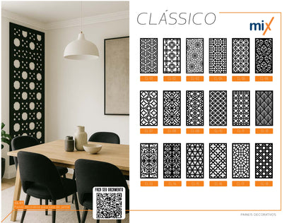 Painel Decorativo em Aço Carbono Sob Medida