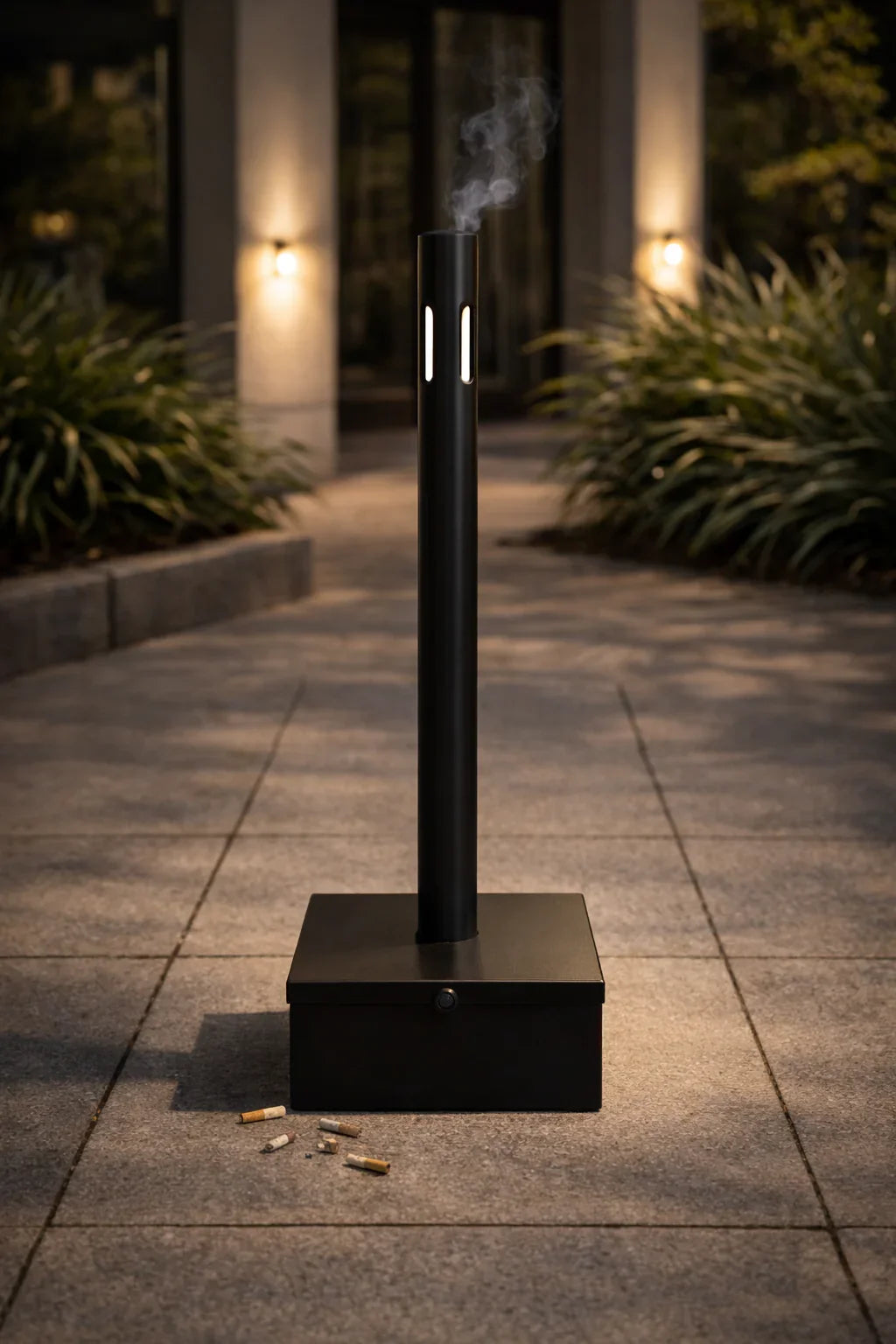 Bituqueira Externa de Chão em Aço