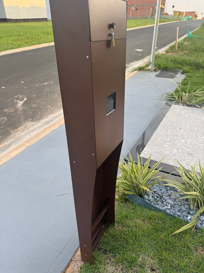 Caixa de Correio em Aço Carbono Premium