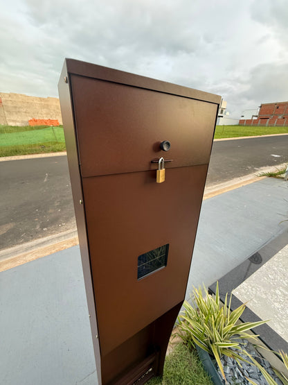 Caixa de Correio em Aço Carbono Premium