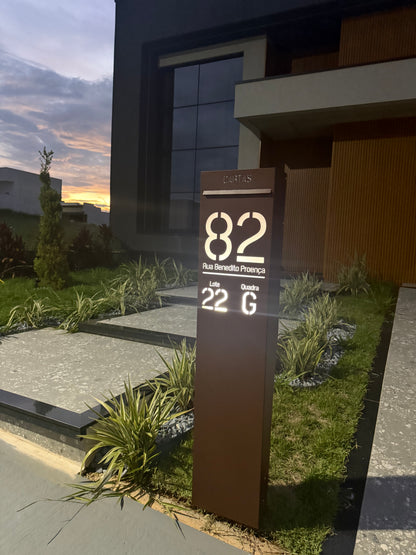 Caixa de Correio em Aço Carbono Premium