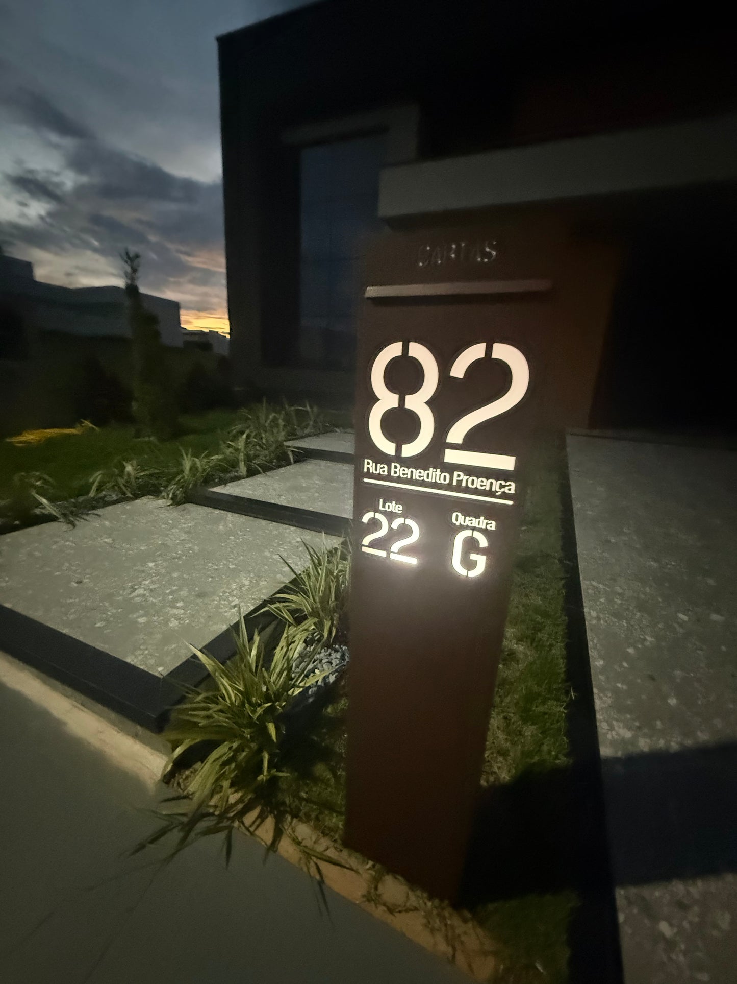 Caixa de Correio em Aço Carbono Premium