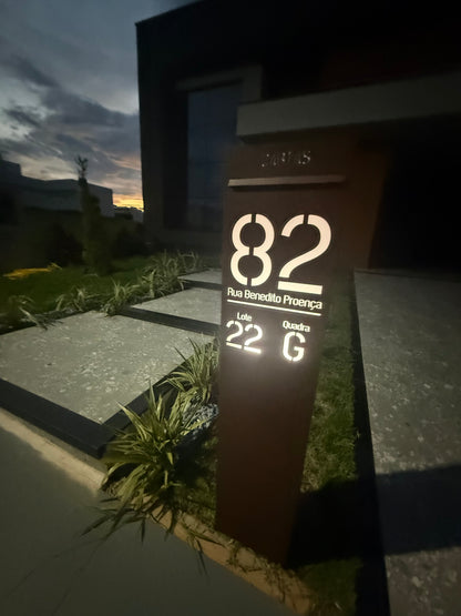 Caixa de Correio em Aço Carbono Premium