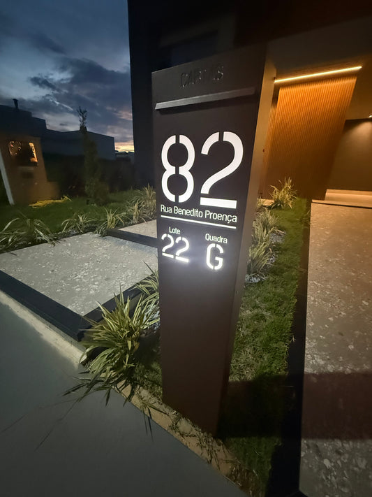 Caixa de Correio Premium em Aço Carbono