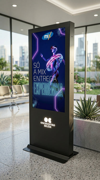 Totem Digital Indoor Full Hd 50 Polegadas