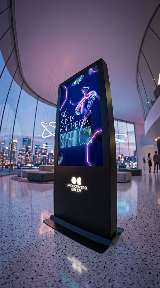 Totem Digital Indoor Full Hd 50 Polegadas