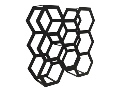 Porta-Garrafas Hexagonal para Vinho