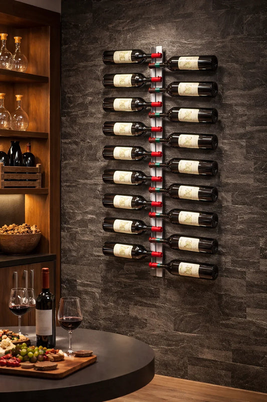 Suporte de vinho vertical