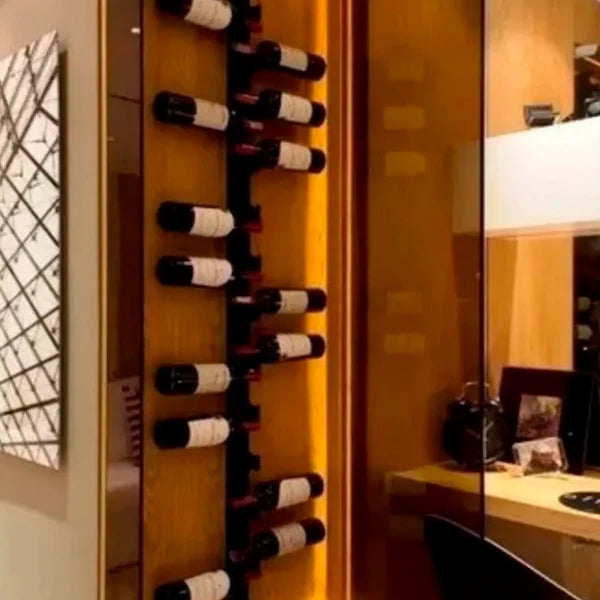 Adega Vertical para 18 Garrafas em Aço Carbono