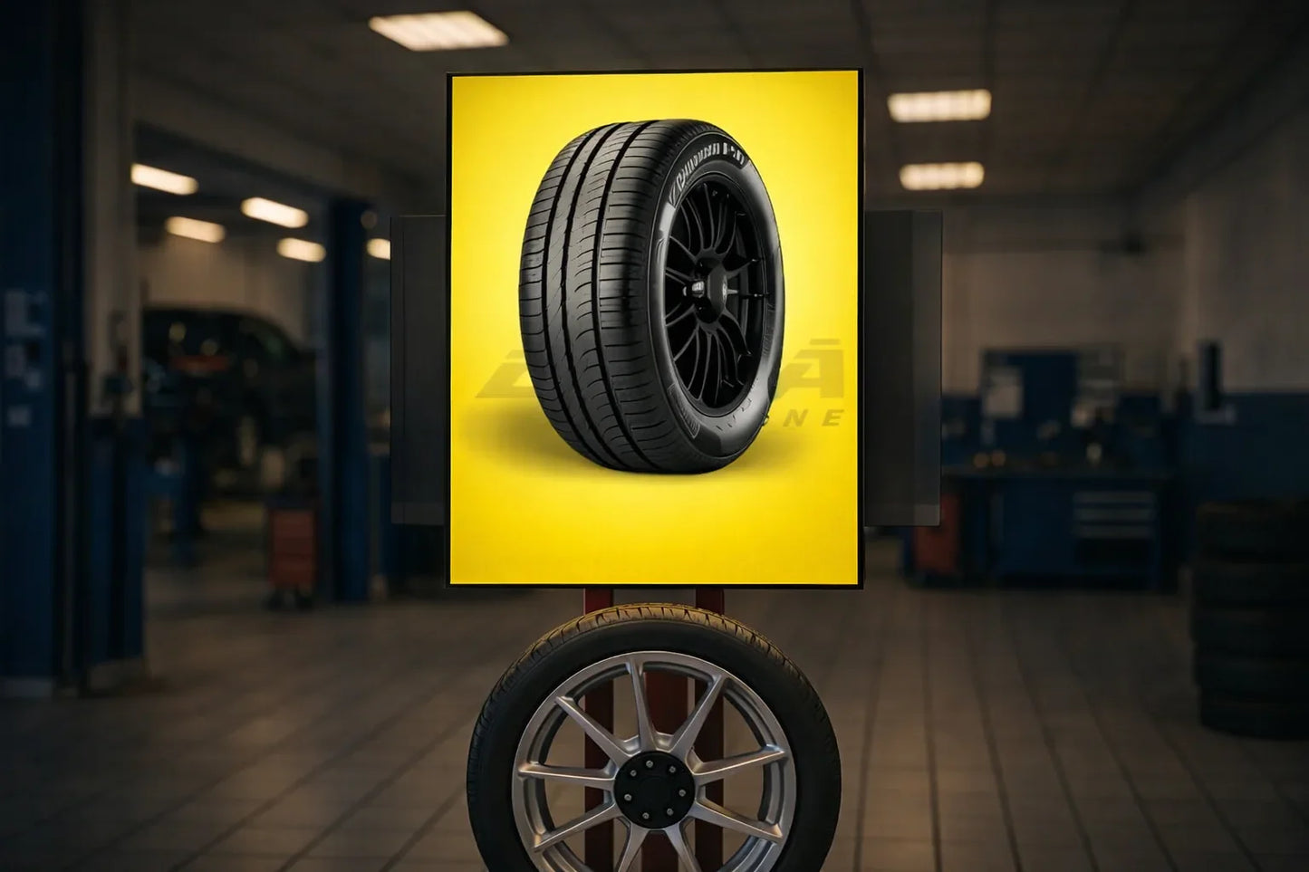 Totem Digital Personalizado 32" - Mix Indústria