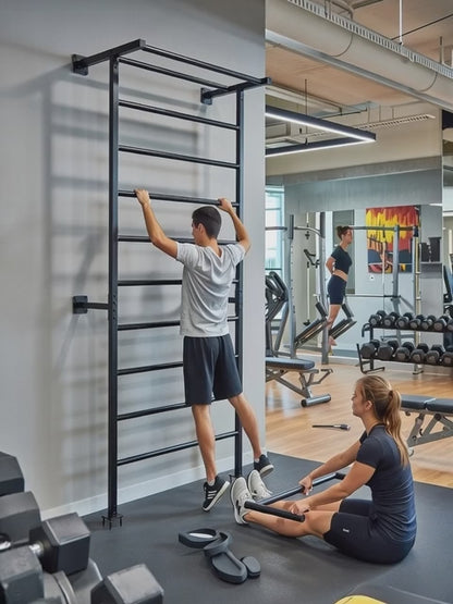 Espaldar de Parede em Aço Carbono